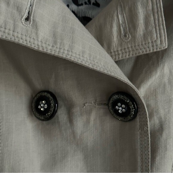 Vintage Simon Chang Mixed Media Patchwork Y2K Sequin Mini Dress Size 6 - Picture 16 of 16